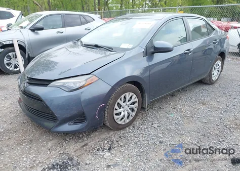 2017 Toyota Corolla Le из США, поврежденный, VIN 2T1BURHE0HC831744